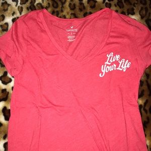 American Eagle “Live Your Life” Tee